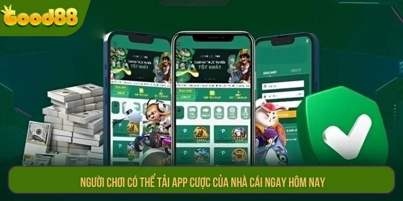 Người chơi có thể tải app cược của nhà cái ngay hôm nay.